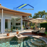 Orchid Palm Home 5 Hua Hin 3-bedroom pool villa for sale with two outdoor terraces