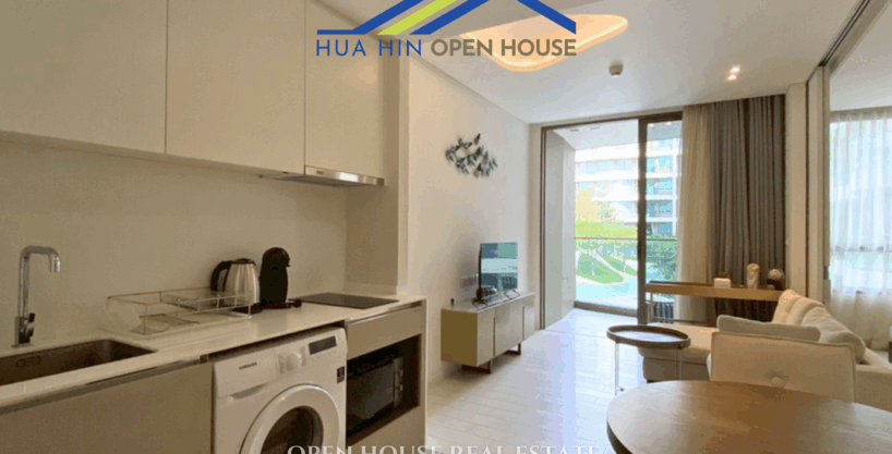 Veranda Residence Hua Hin 1-bedroom condo with pool view from balcony