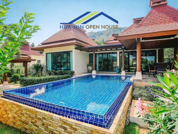 Outdoor terrace and Swimming Pool Panorama Khao Tao Hua Hin