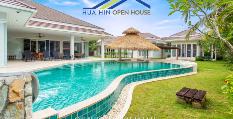 Luxury 7 bedroom pool villa in Woodlands Residence Hua Hin