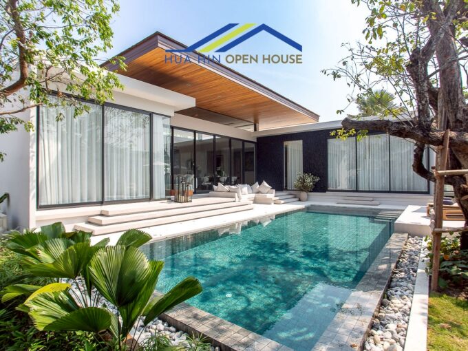 Botanica Luxury Hua Hin modern pool villa exterior