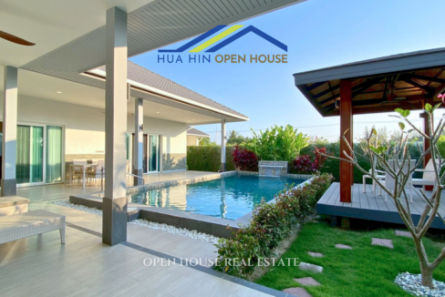 resale house at Nantra Villa Hua Hin exterior view
