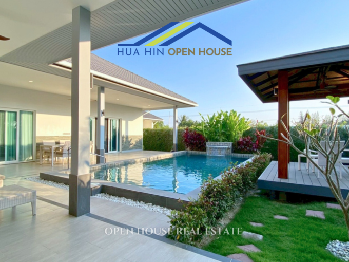 resale house at Nantra Villa Hua Hin exterior view