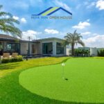 Luxury pool villa in Hua Hin with private putting green and Hua Hin Black Mountain view