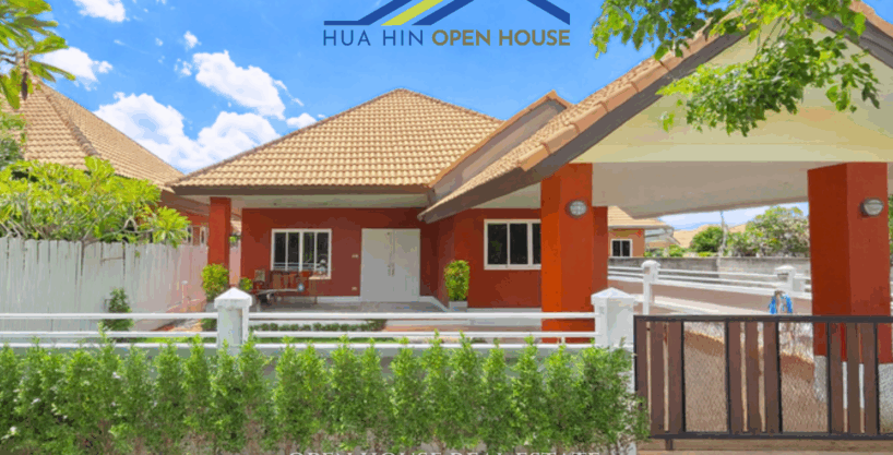Front view of 2-bedroom house for sale at Dusita Village Hua Hin
