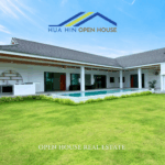 Modern single-story pool villa with mountain view in Hua Hin Soi 112