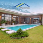 Fully furnished 3-bedroom tropical pool villa for sale in Hua Hin with a private pool, modern design, and high-end interiors.