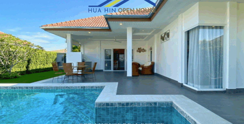 Brand-new 3-bedroom pool villa for sale at Mali Lotus Hua Hin