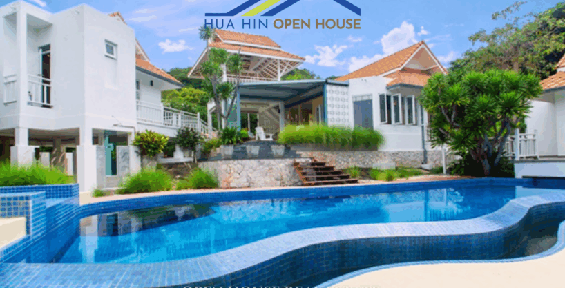 Luxury Hua Hin villa for sale at White Lotus 1 with tropical design